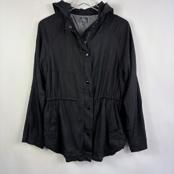 Y2K Market & spruce Hooded Jacket M Utility Boho Drawstring Waist Oversized - Picture 4 of 16